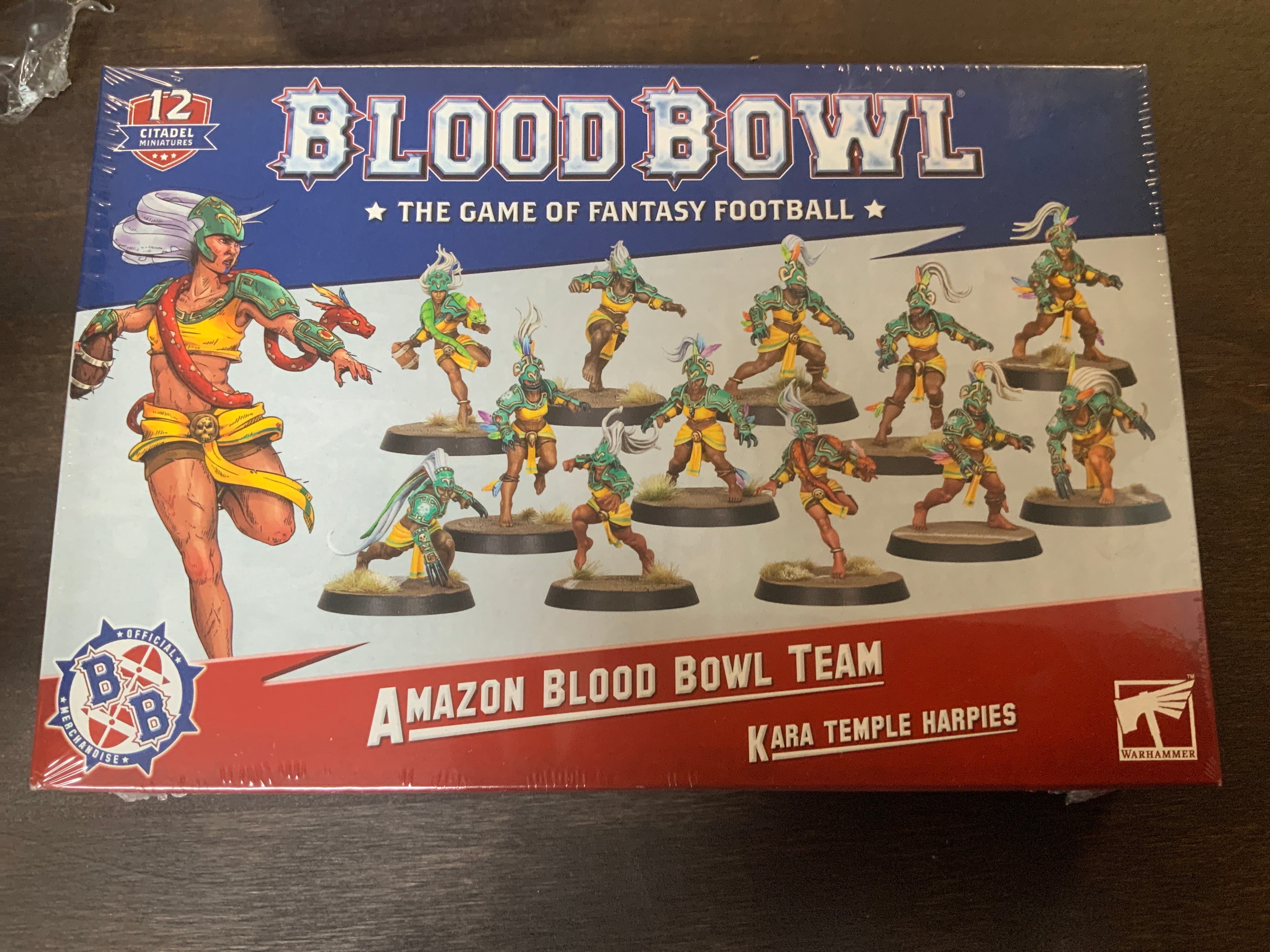 Blood Bowl : Amazon “Kara Temple Harpies”
