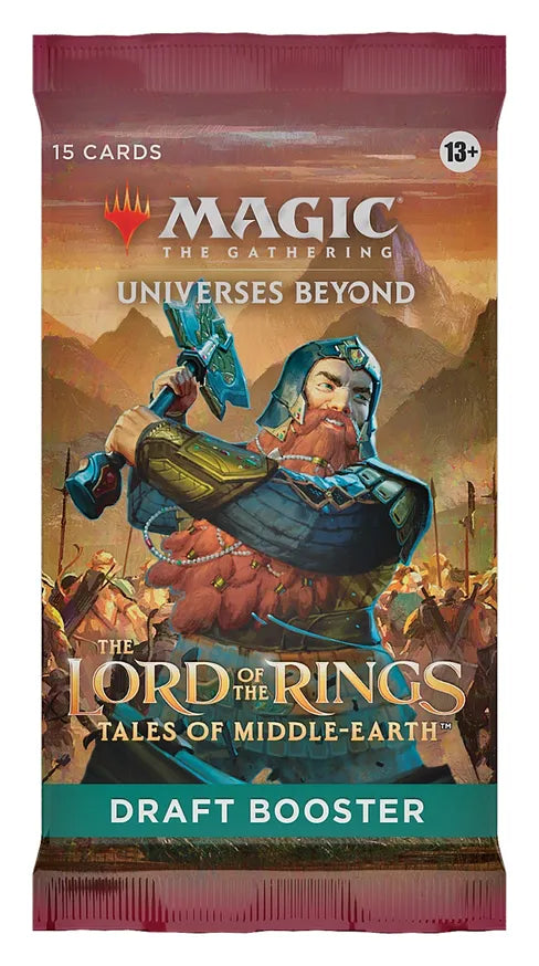 Magic: The Gathering The Lord of The Rings: Tales of Middle-Earth Draft Booster Pack (1)