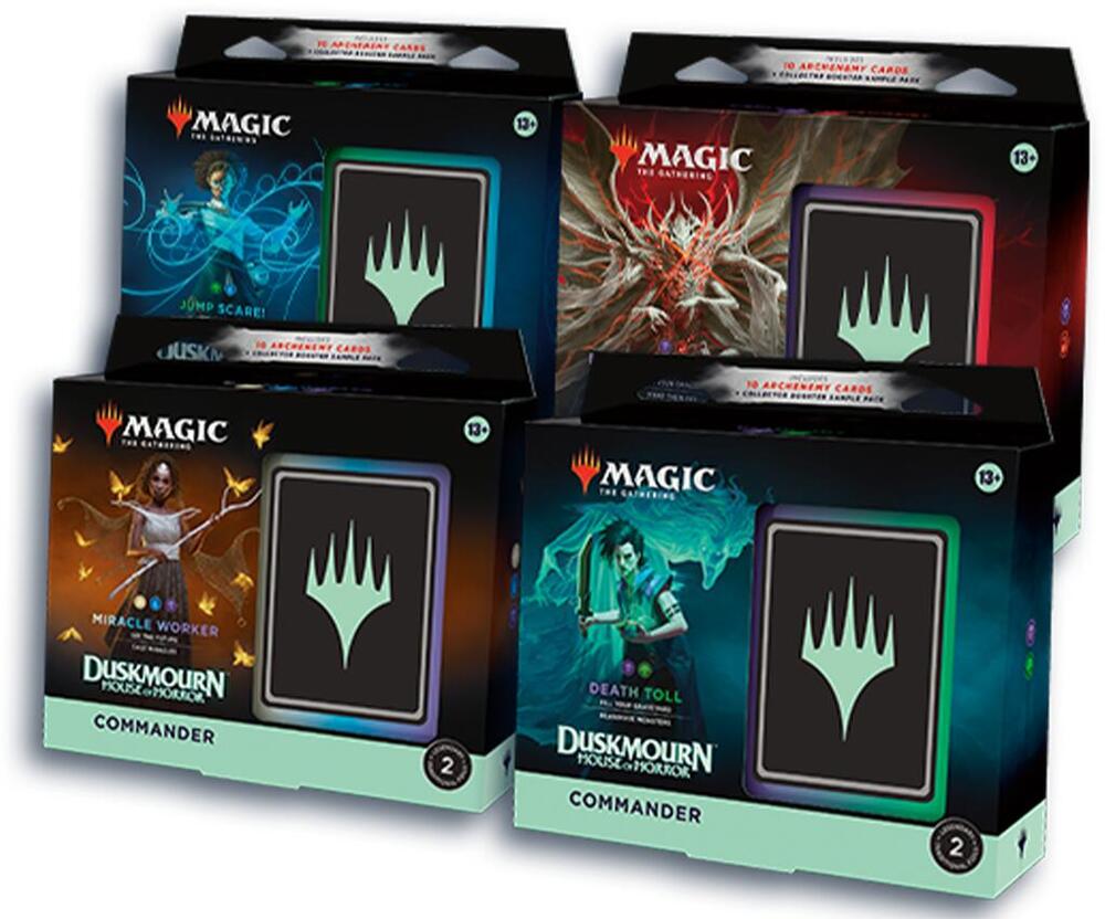 Magic: The Gathering Duskmourn - Commander Deck 4 Pack