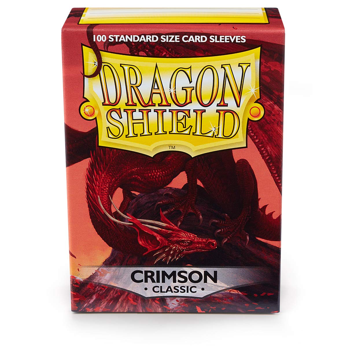 Dragon Shield: Classic Crimson - 100 Protective Sleeves