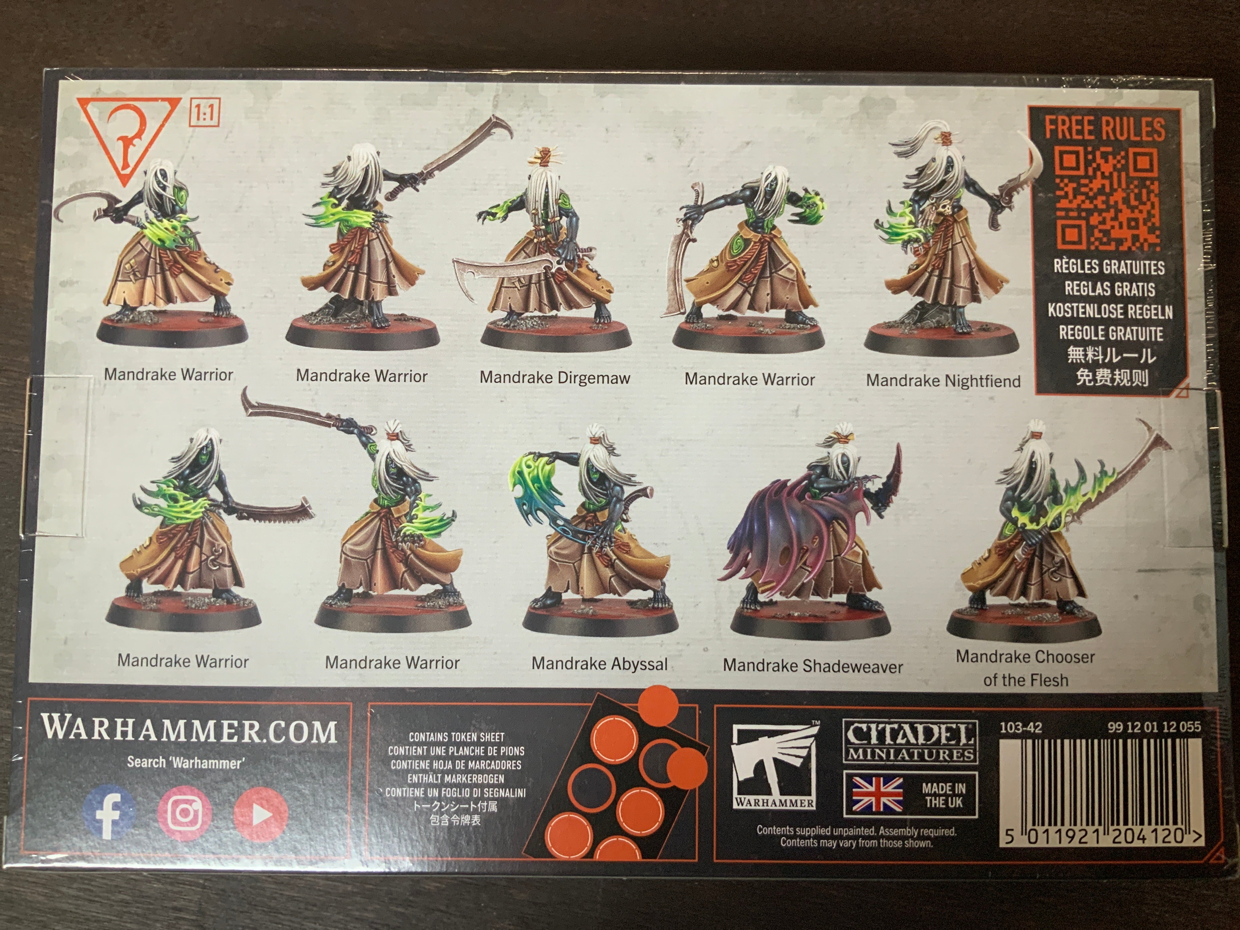 Warhammer 40k Kill Team : Mandrakes