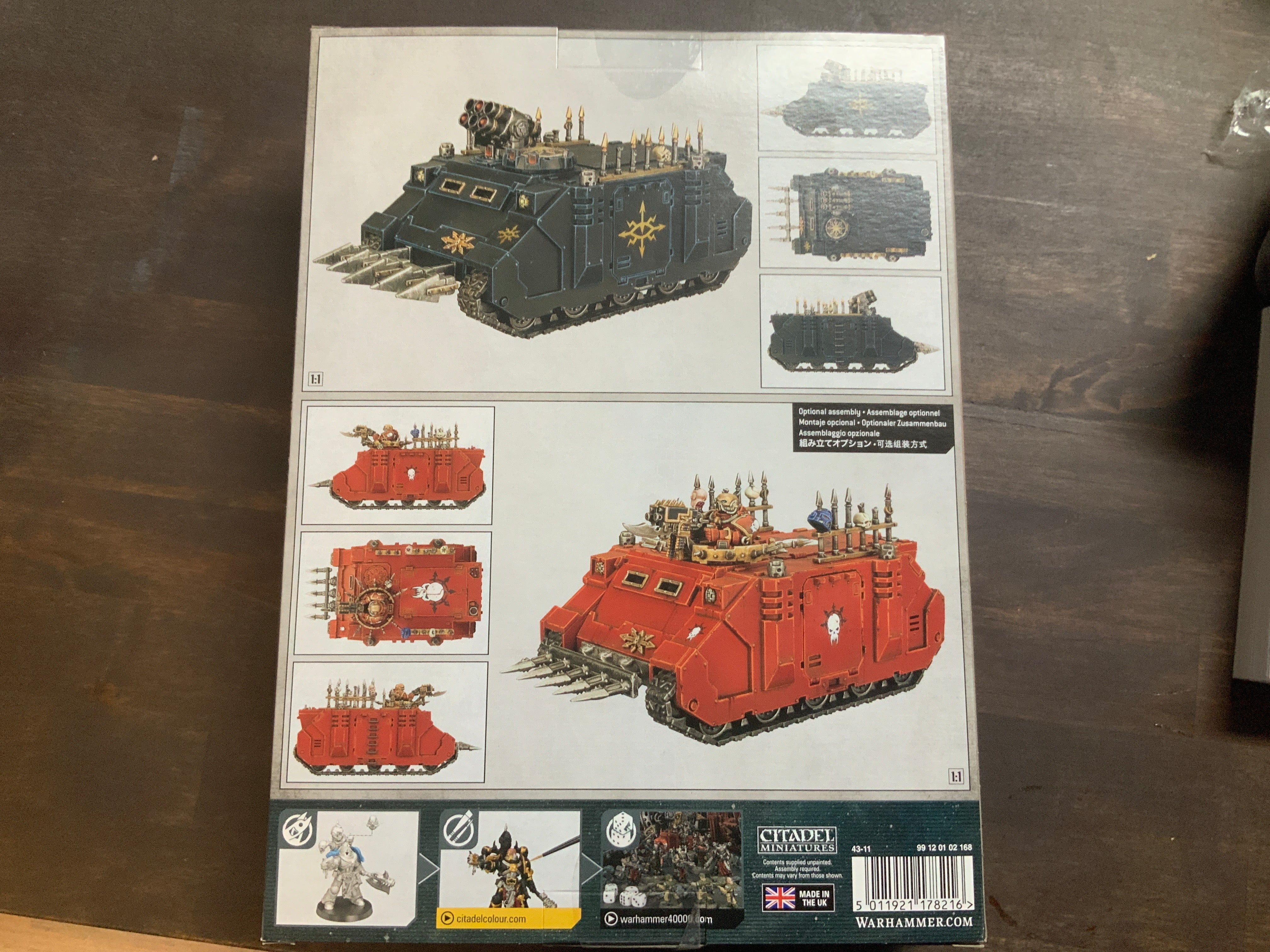 Chaos Marines: Rhino