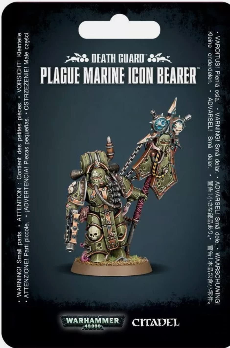 Death Guard Plague Marine Icon Bearer