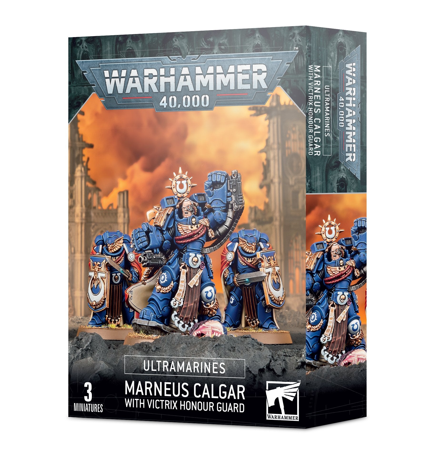 Space Marines Marneus Calgar With Victrix Honour Guard