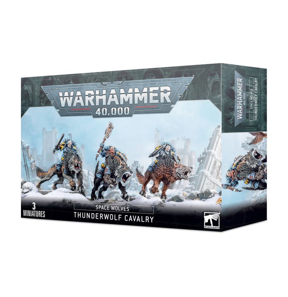 Space Marines Thunderwolf Cavalry