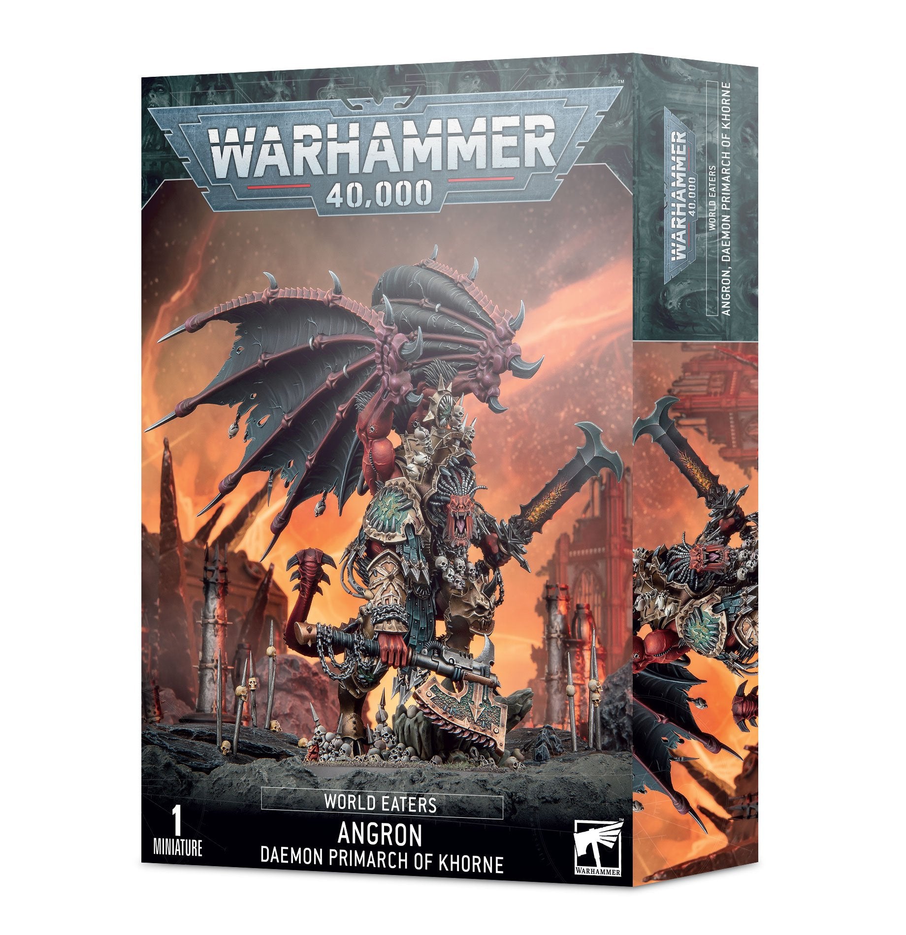 Chaos Space Marines Angron Daemon Primarch Of Khorne