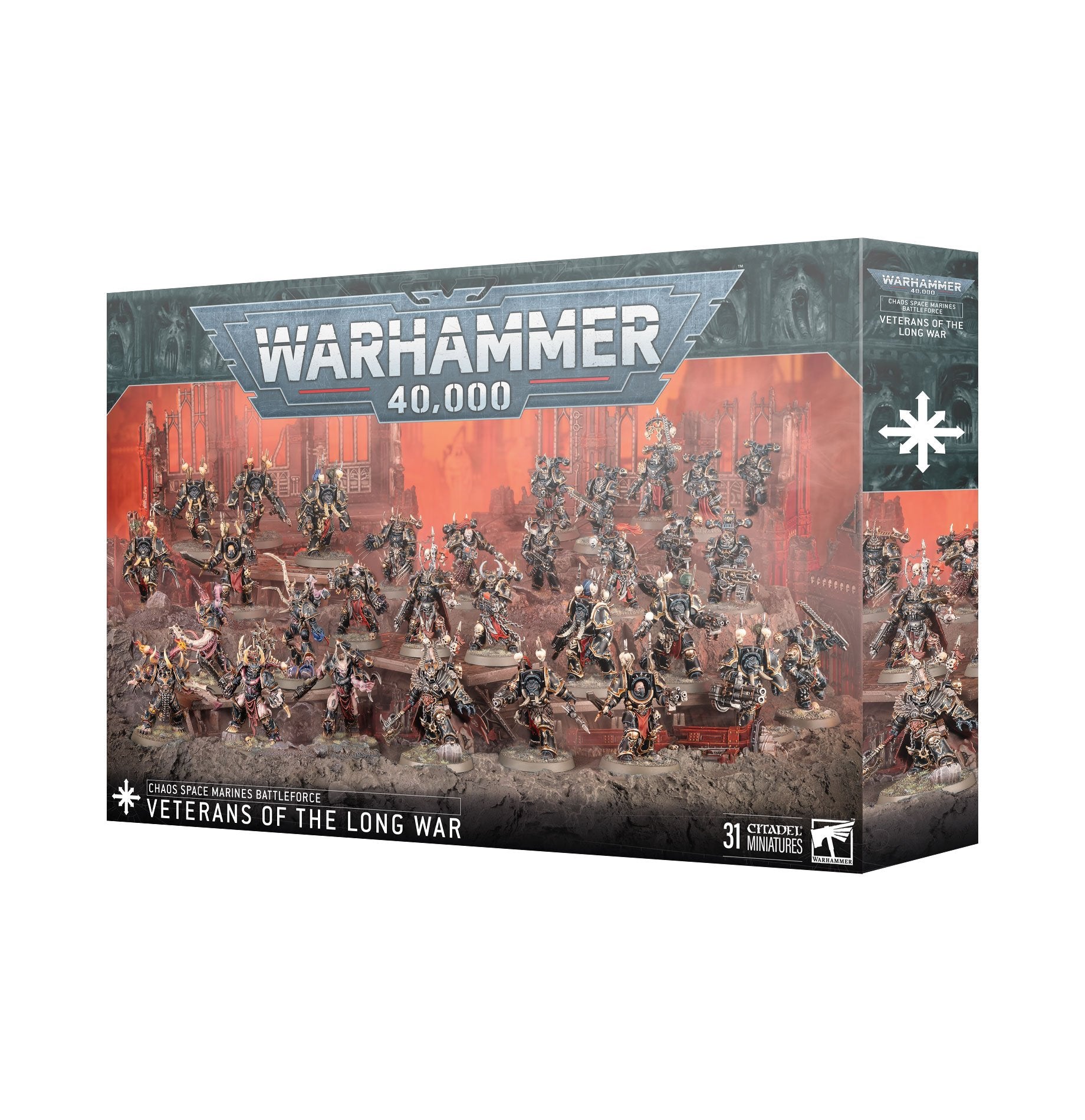 Chaos Space Marines Chaos Space Marines Battleforce: Veterans Of The Long War
