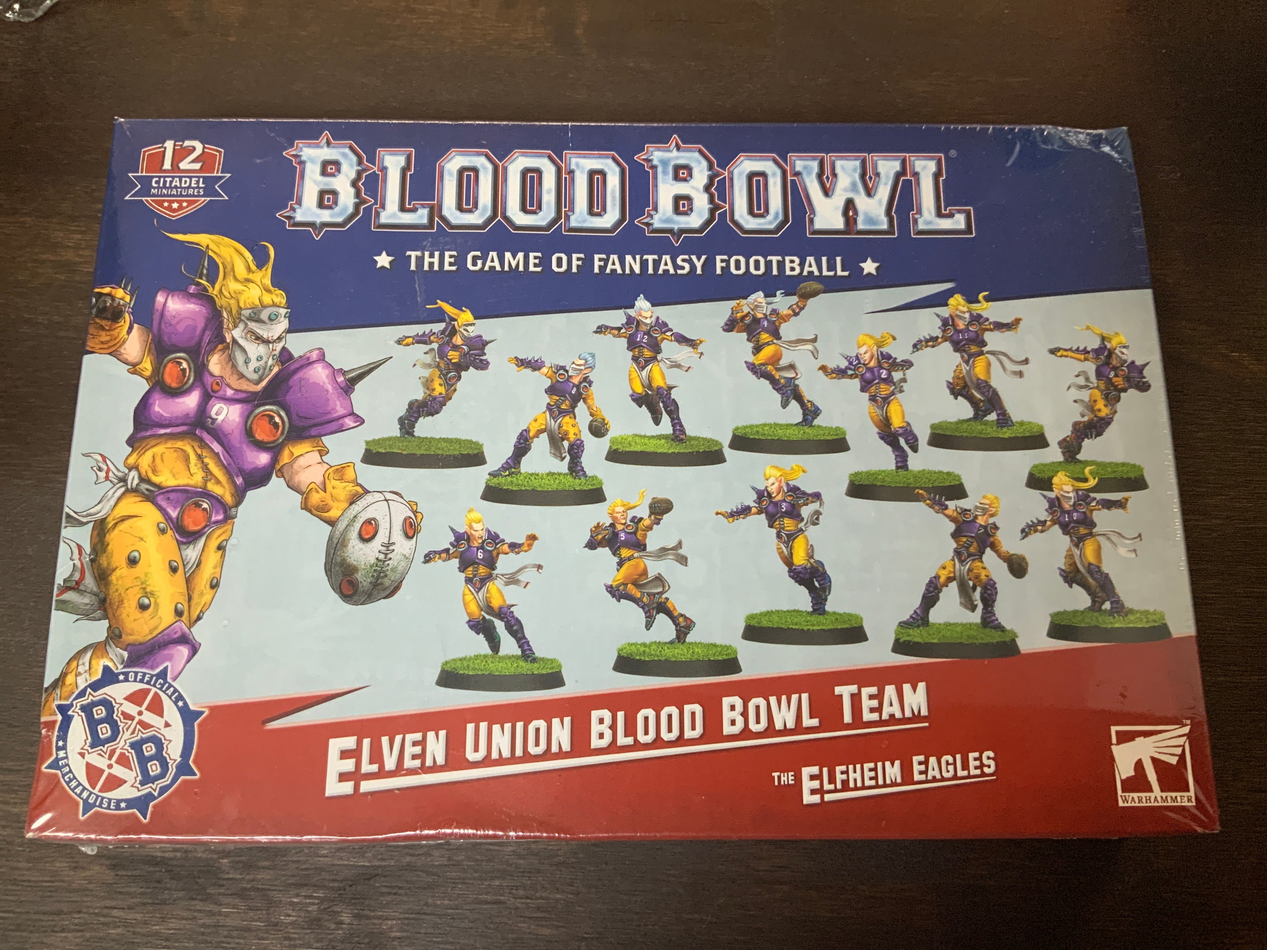 Blood Bowl Elven : Union Team “The Elfheim Eagles”